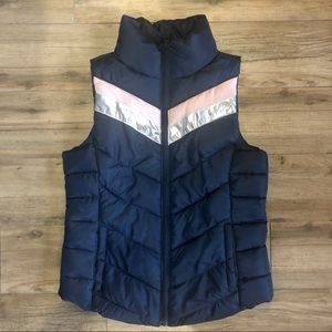 SO Puffer Blue Vest